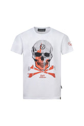 Ovy Vestimentaire Skull & Bones White Tee
